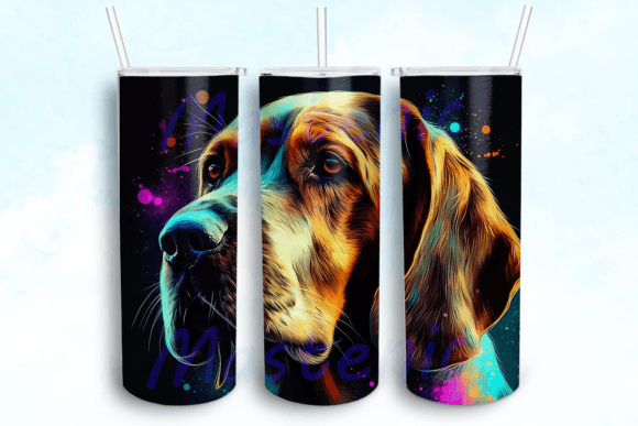Bloodhound Dog Tumbler Template Review