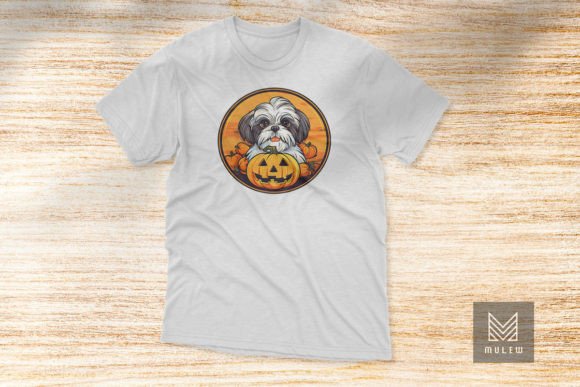 Cute Shih Tzu Dog Halloween: A Designer’s Take on Real Embroidery Use