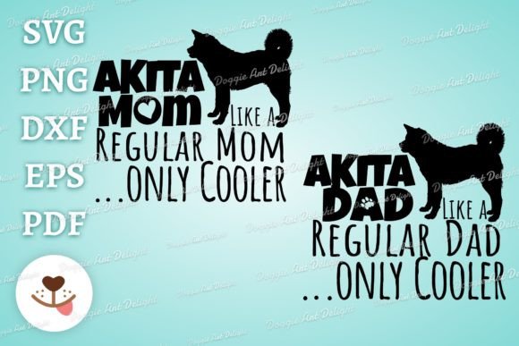 Funny Akita Inu Dog Mom Dad: A Designer's Review