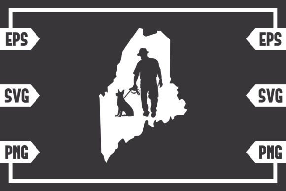 Maine – Guy with Dog: A Designer’s Embroidery Review