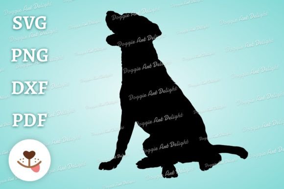 Sitting Labrador Svg Vector Silhouette: Hands-On Review