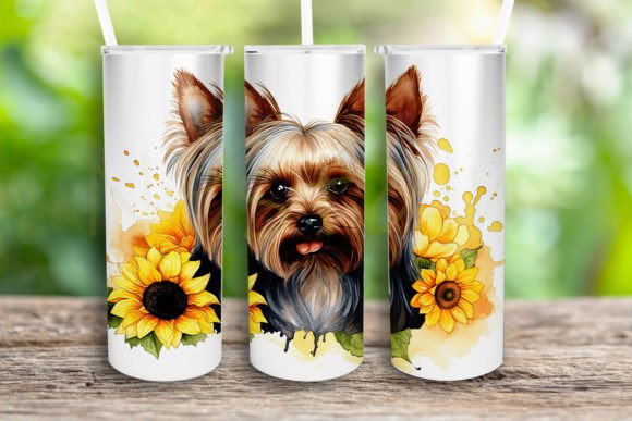 Watercolor Yorkshire Dog Sunflower Png Reviewed for Real Projects