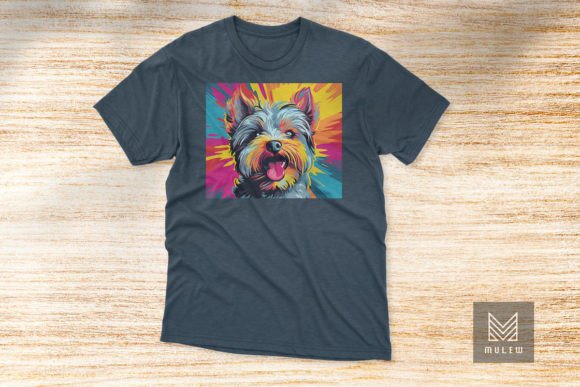 Yorkshire Terrier Dog Pop Art T-shirt Review